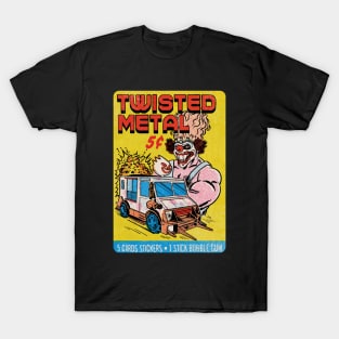 Twisted Metal Bubble Gum card fan art T-Shirt